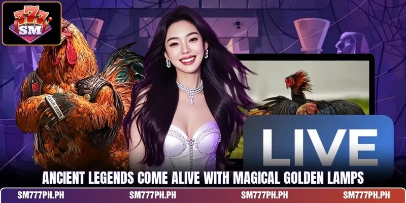 Ancient legends come alive with magical golden lamps
