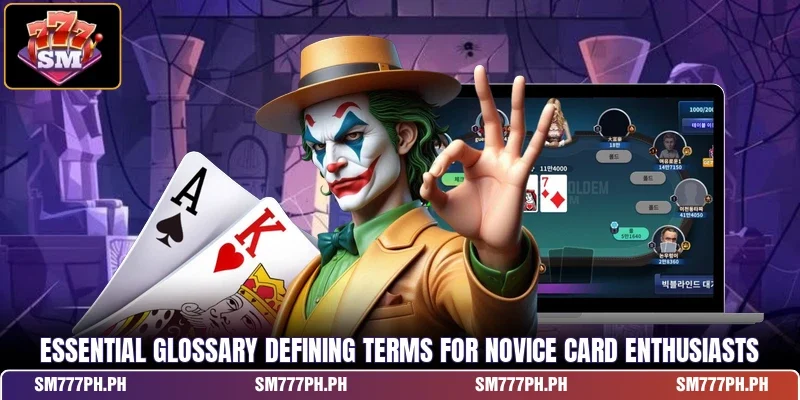 Essential glossary defining terms for novice card enthusiasts