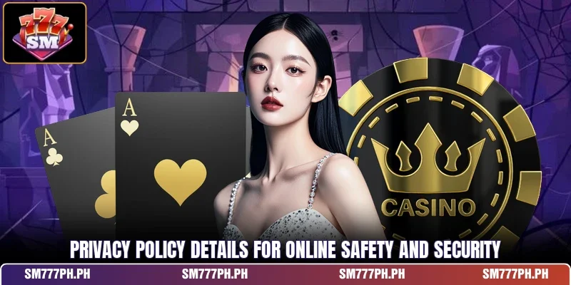 Privacy Policy details for online safety and security