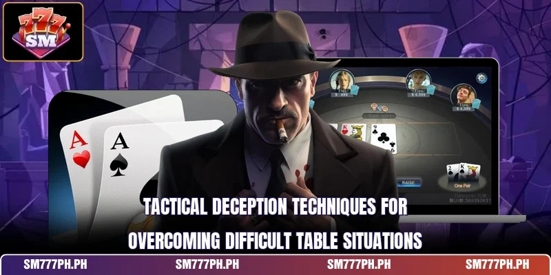 Tactical deception techniques for overcoming difficult table situations
