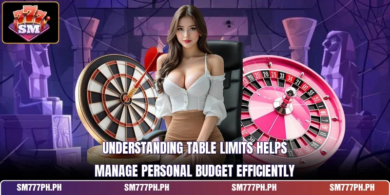 Understanding table limits helps manage personal budget efficiently